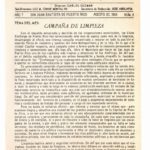 Boletín Municipal: Campaña de Limpieza  Agosto 1964