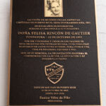 Tarja develada por la UMA en la Casa Museo Felisa Rincón de Gautier